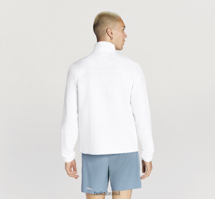 missão full-zip Hoka homens RNZ040668 branco