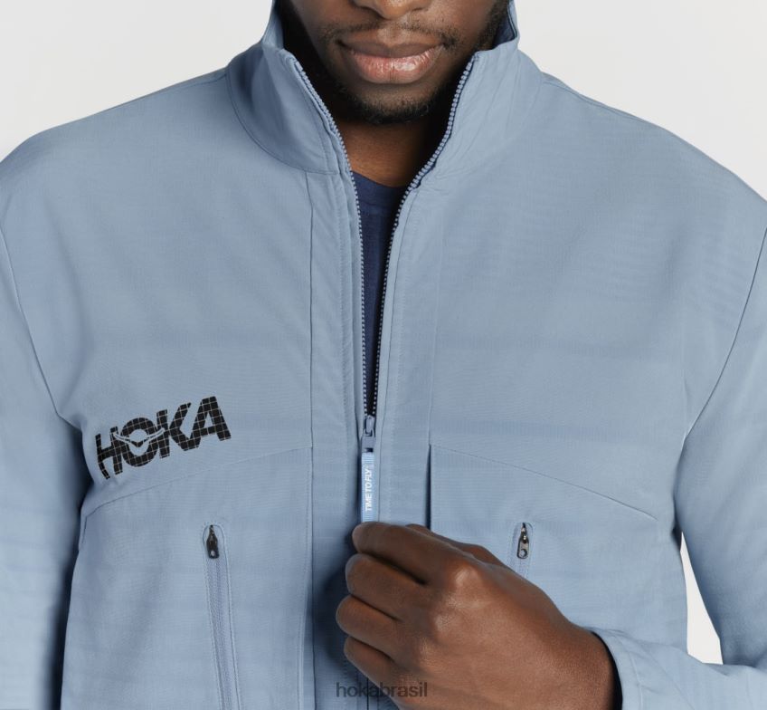 missão full-zip Hoka homens RNZ040669 branco