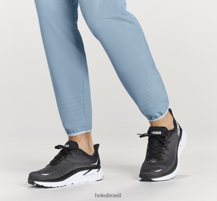 corredor de missão Hoka homens RNZ040664 preto