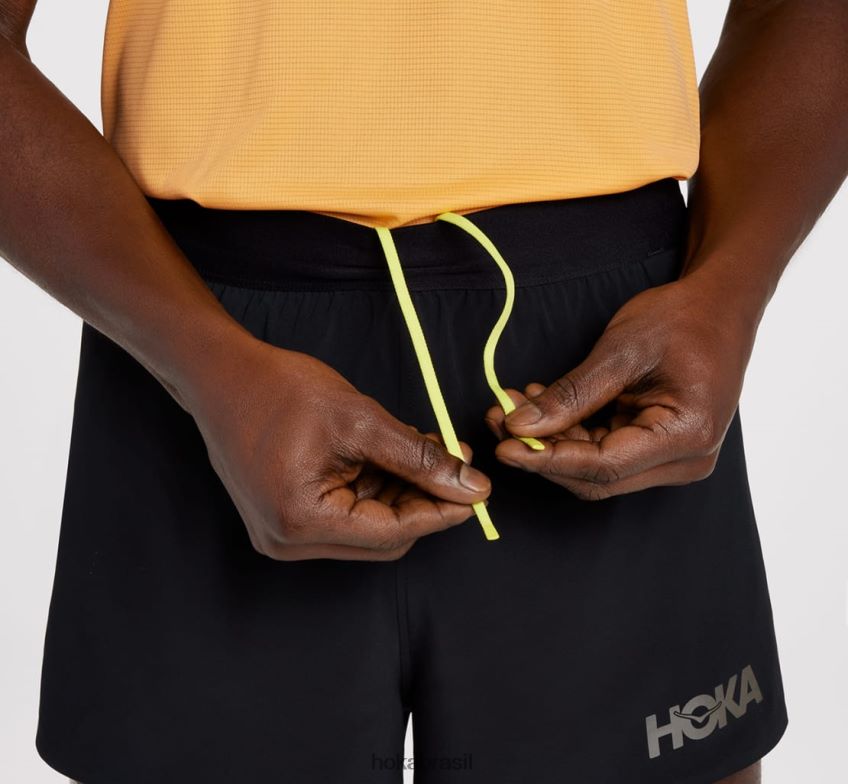 dividir curto Hoka homens RNZ040649 preto