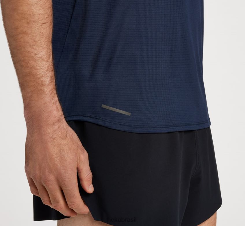 camiseta deslizante Hoka homens RNZ040630 espaço sideral