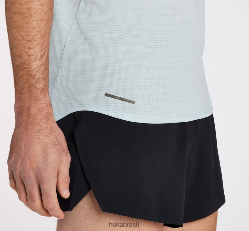 camiseta deslizante Hoka homens RNZ040634 preto