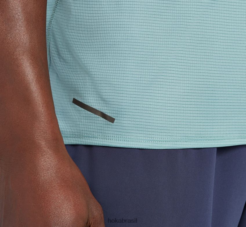 deslizar manga curta Hoka homens RNZ040632 treliça