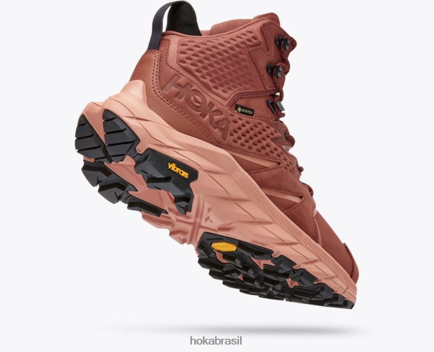 Anacapa Mid GTX Hoka homens RNZ040532 argila cozida/assada ao sol