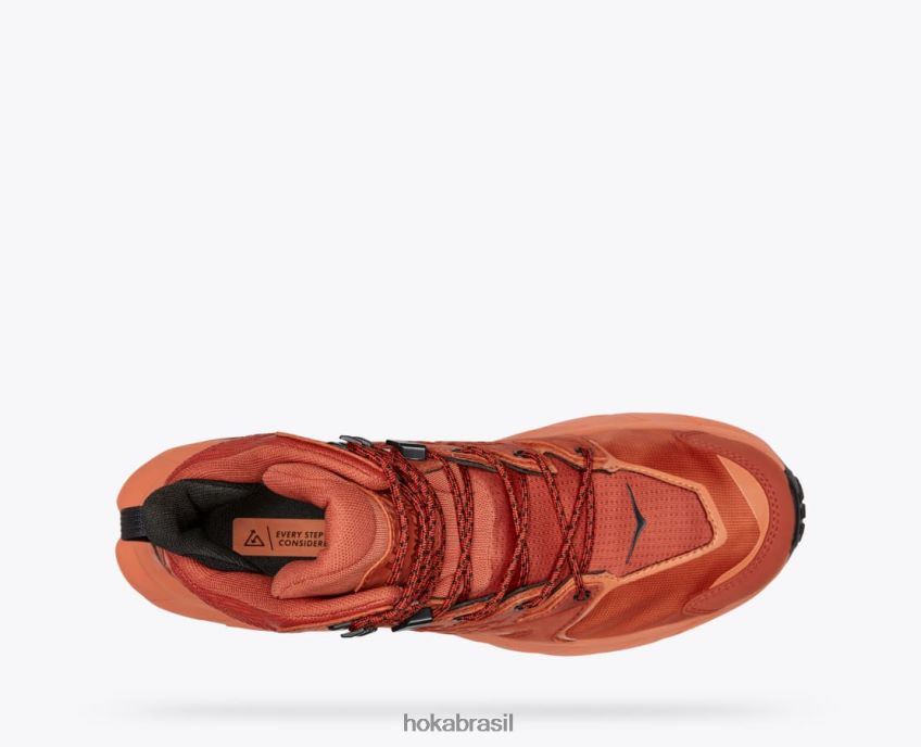 Anacapa Mid GTX Hoka homens RNZ040532 argila cozida/assada ao sol