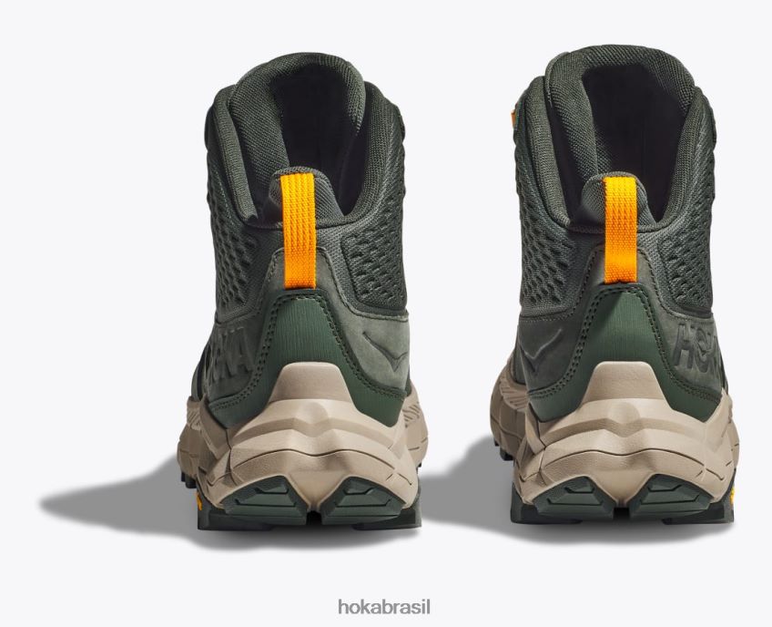 Anacapa Mid GTX Hoka homens RNZ040535 tomilho/amarelo radiante