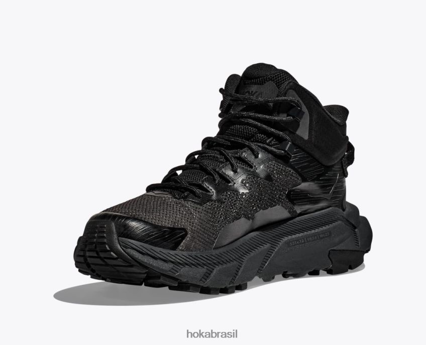 código de trilha gtx Hoka homens RNZ040524 Corvo Preto
