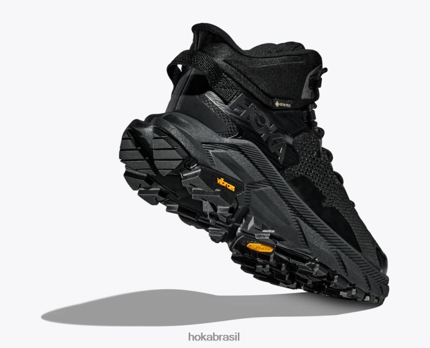 código de trilha gtx Hoka homens RNZ040524 Corvo Preto