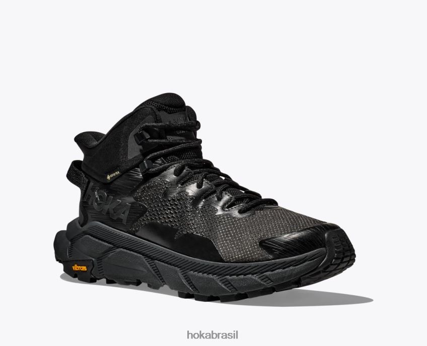 código de trilha gtx Hoka homens RNZ040524 Corvo Preto