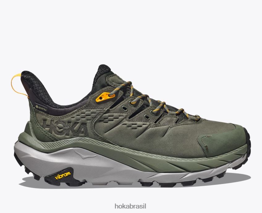 kaha 2 baixo gtx Hoka homens RNZ040552 tomilho/amarelo radiante