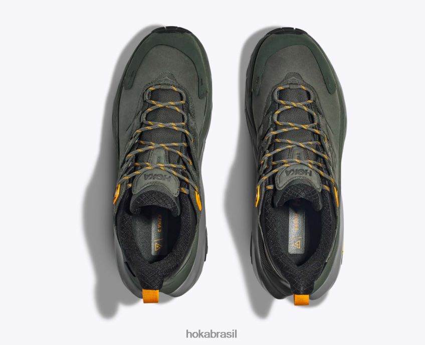 kaha 2 baixo gtx Hoka homens RNZ040552 tomilho/amarelo radiante