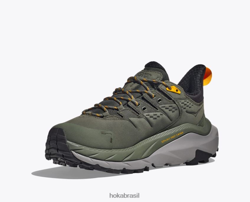 kaha 2 baixo gtx Hoka homens RNZ040552 tomilho/amarelo radiante