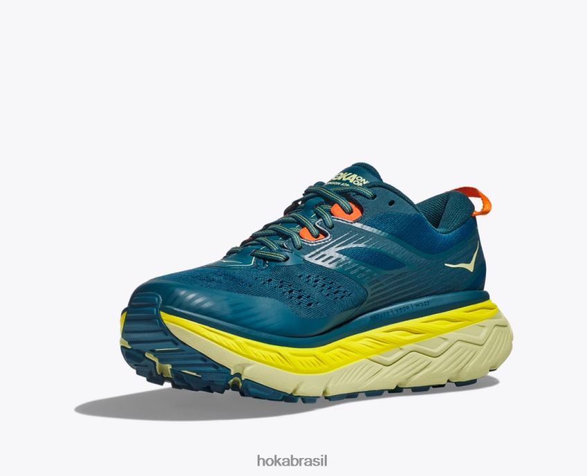 Stinson 6 Hoka homens RNZ040503 coral azul/borboleta