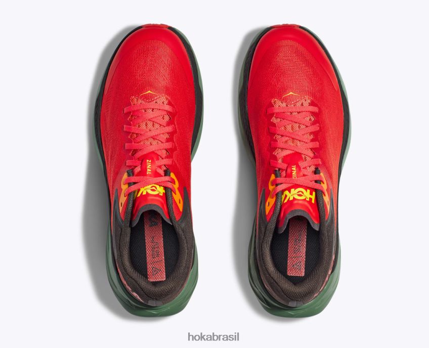 Zinal Hoka homens RNZ040512 festa/azeitona preta