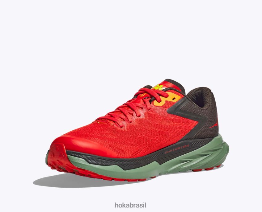 Zinal Hoka homens RNZ040512 festa/azeitona preta