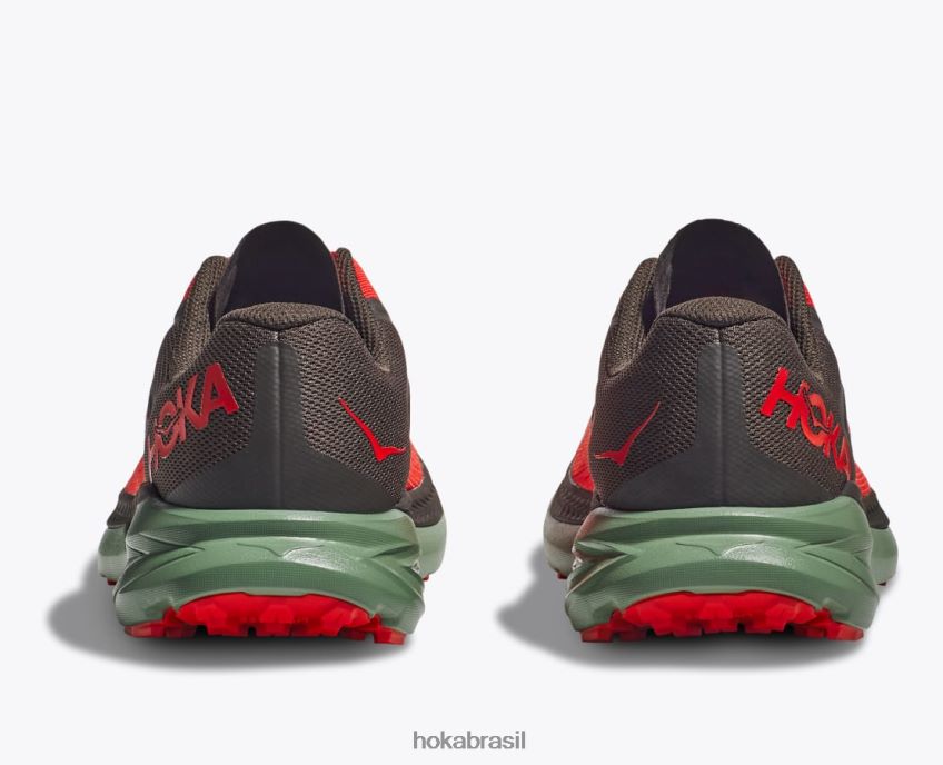 Zinal Hoka homens RNZ040512 festa/azeitona preta