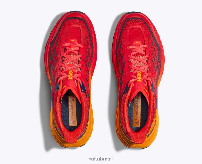 bode veloz 5 Hoka homens RNZ040605 festa/amarelo radiante