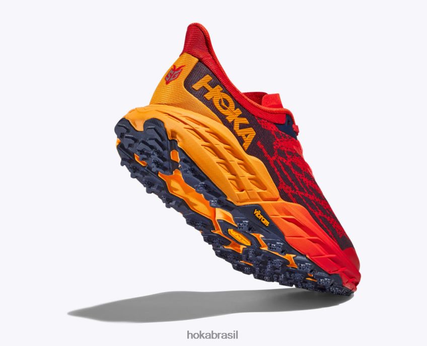 bode veloz 5 Hoka homens RNZ040605 festa/amarelo radiante