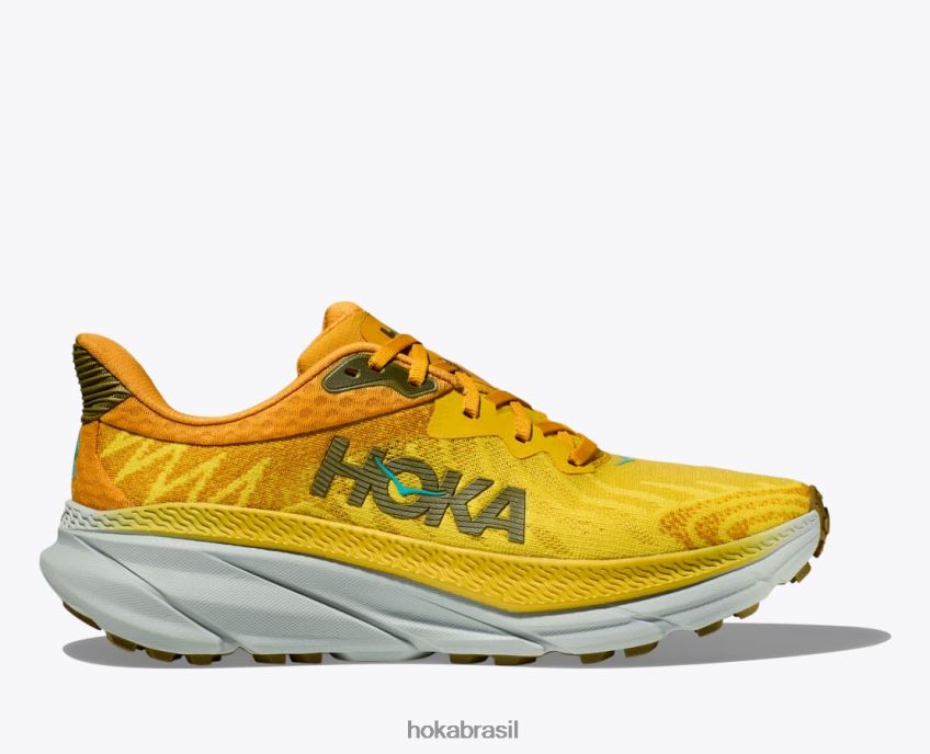 desafiante 7 Hoka homens RNZ040493 maracujá/amarelo dourado