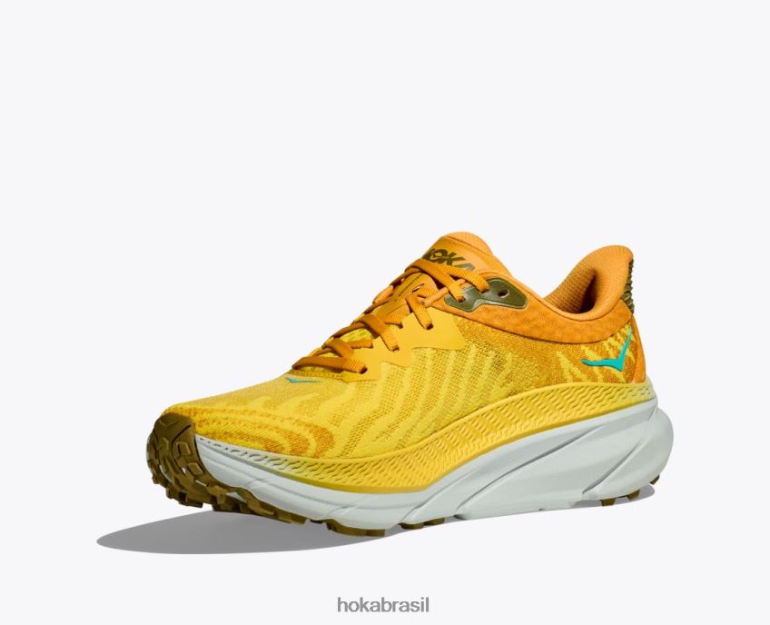 desafiante 7 Hoka homens RNZ040493 maracujá/amarelo dourado