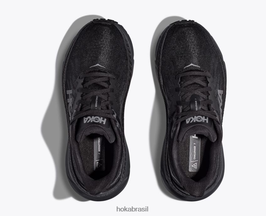 desafiante 7 Hoka homens RNZ040496 preto