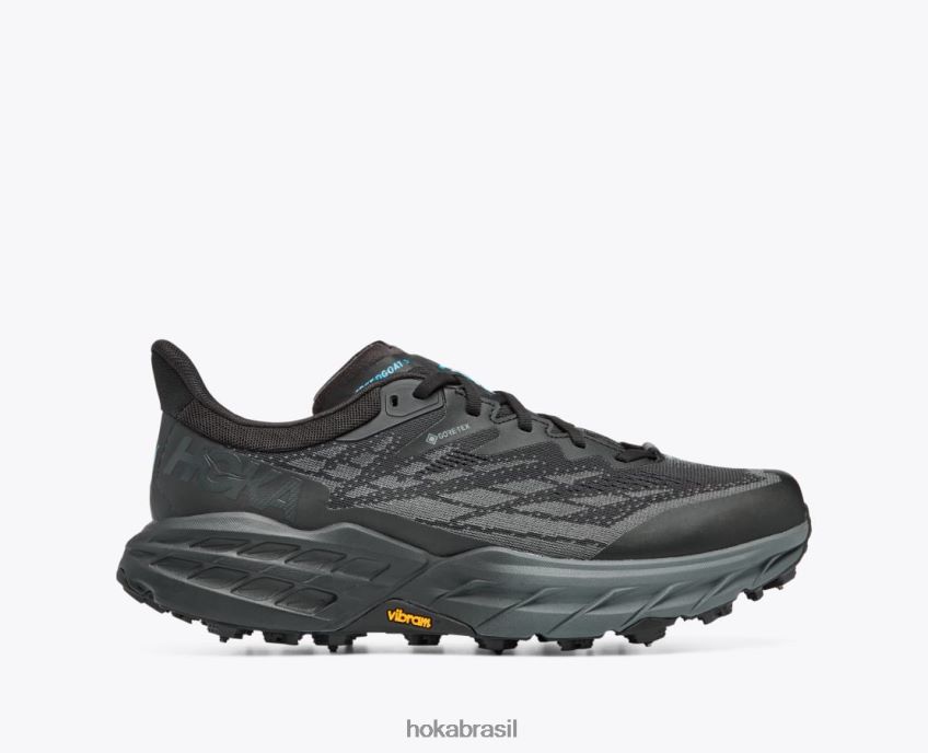 pico speedgoat 5 gtx Hoka homens RNZ040488 preto