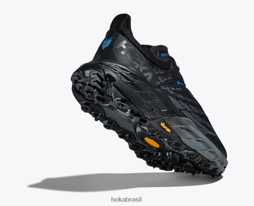 pico speedgoat 5 gtx Hoka homens RNZ040488 preto