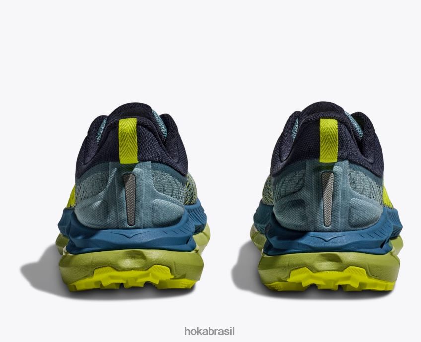 velocidade mafate 4 Hoka homens RNZ040501 tomilho/festa