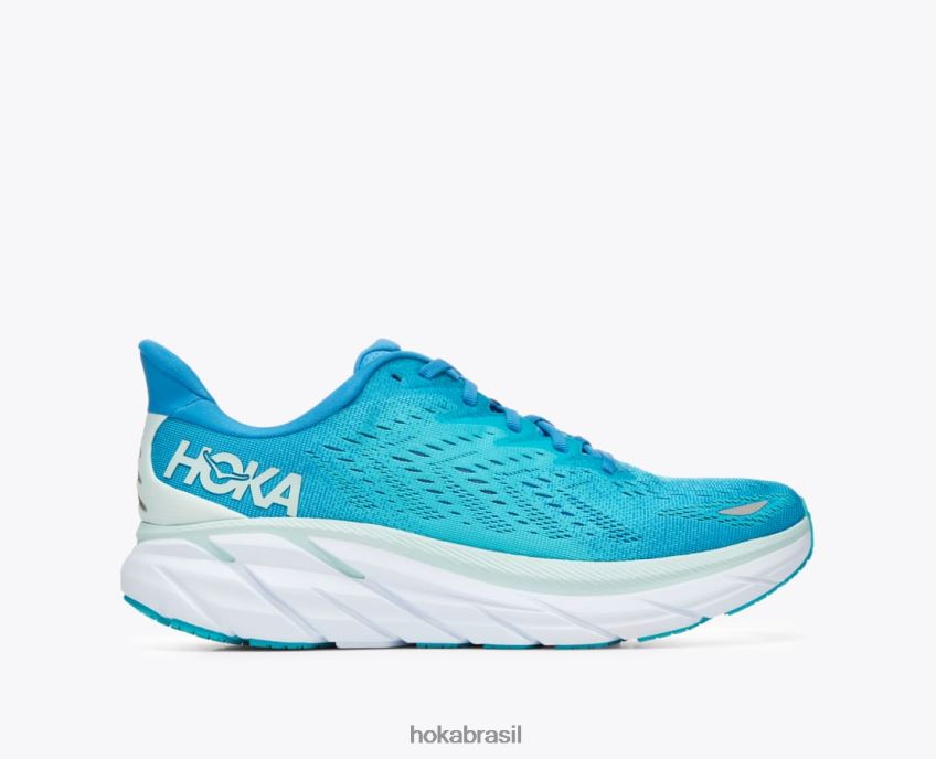 Clifton 8 Hoka homens RNZ040574 azul ibiza/azul mergulho