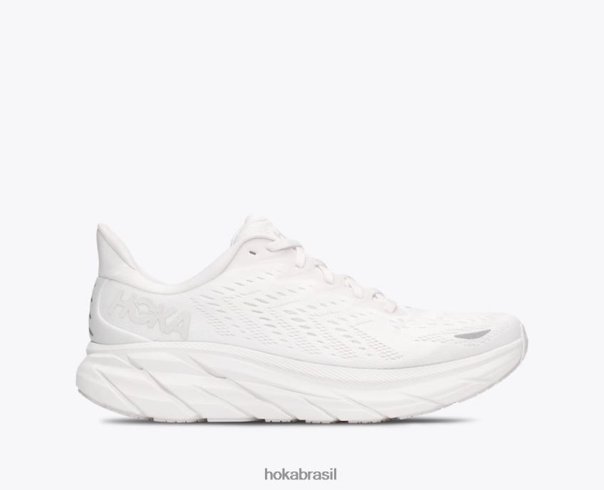 Clifton 8 Hoka homens RNZ040575 branco