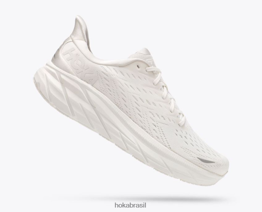 Clifton 8 Hoka homens RNZ040575 branco