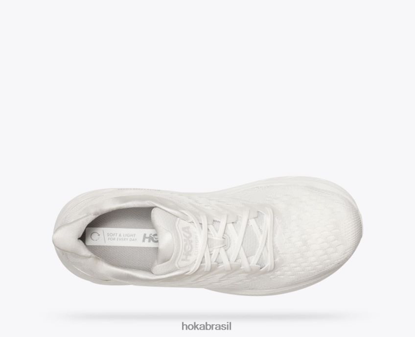 Clifton 8 Hoka homens RNZ040575 branco