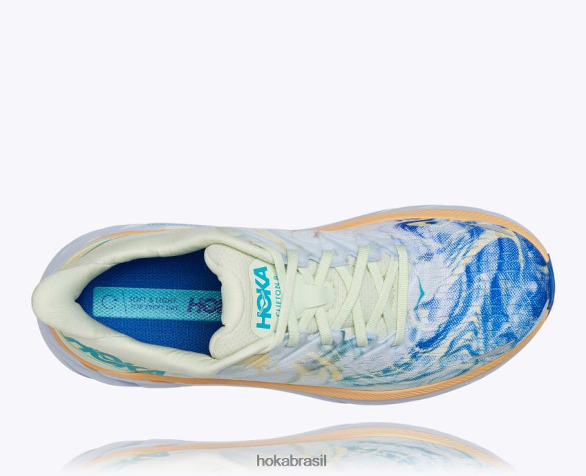 Clifton 8 Hoka homens RNZ040584 junto