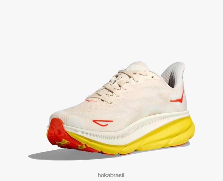 Clifton 9 Hoka homens RNZ040412 gemada/maracujá