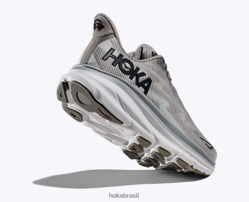 Clifton 9 Hoka homens RNZ040589 névoa do porto/negra