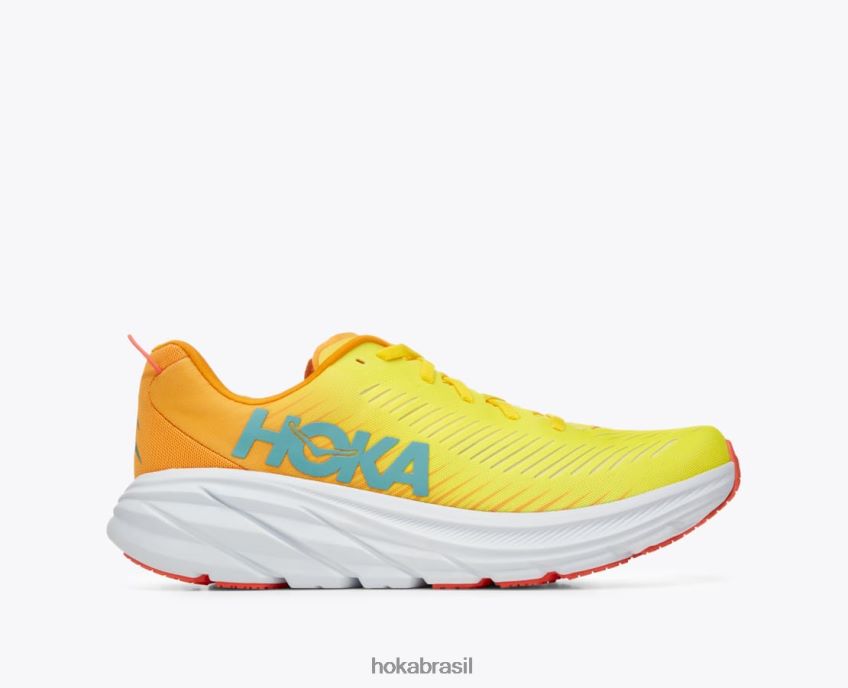 Rincón 3 Hoka homens RNZ040599 amarelo iluminador/radiante