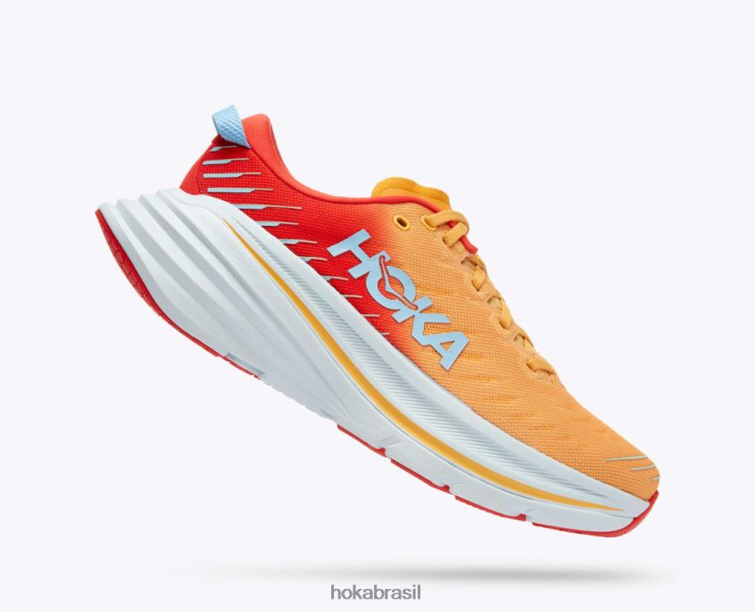 bondi x Hoka homens RNZ040463 festa/amarelo âmbar