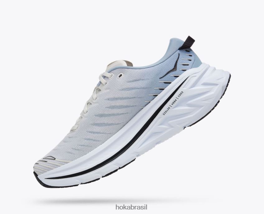bondi x Hoka homens RNZ040465 branco de branco/névoa azul