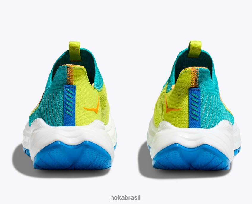 carbono x 3 Hoka homens RNZ040559 vela ondulante/prímula