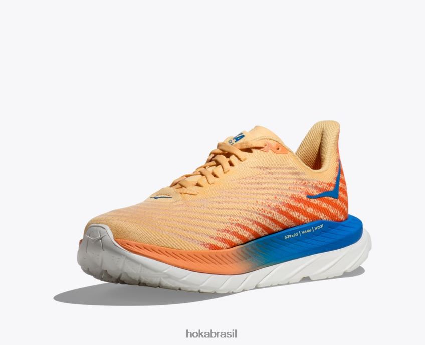 mach 5 Hoka homens RNZ040436 impala/laranja vibrante