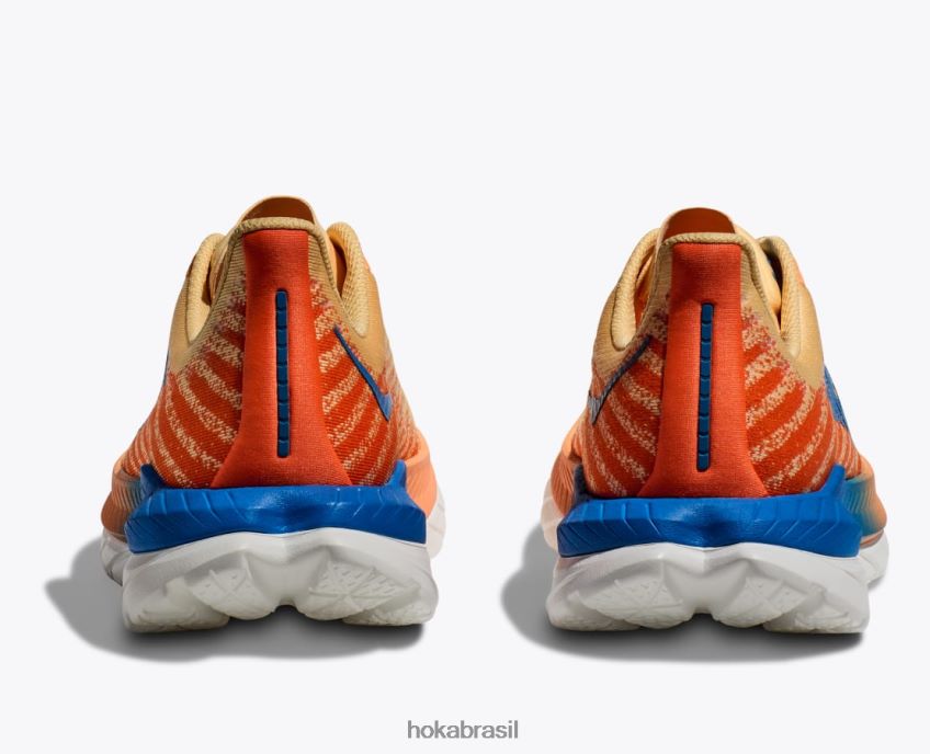 mach 5 Hoka homens RNZ040436 impala/laranja vibrante