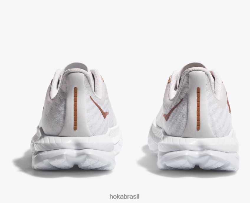 mach 5 Hoka homens RNZ040442 branco/cobre