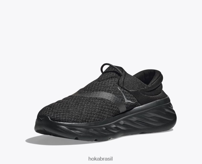 sapato de recuperação ora 2 Hoka homens RNZ040622 preto