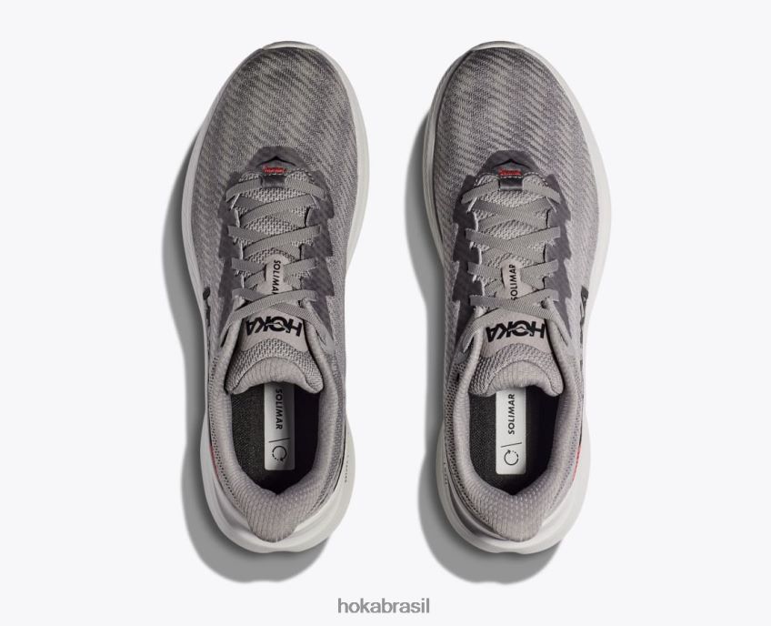 solimar Hoka homens RNZ040450 calcário/preto