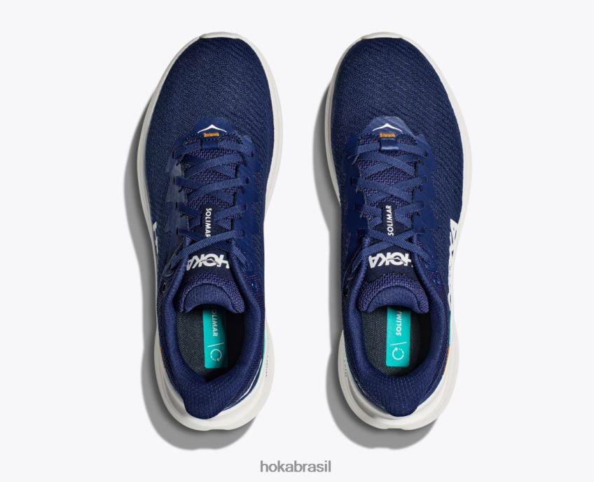 solimar Hoka homens RNZ040556 névoa do porto/castlerock