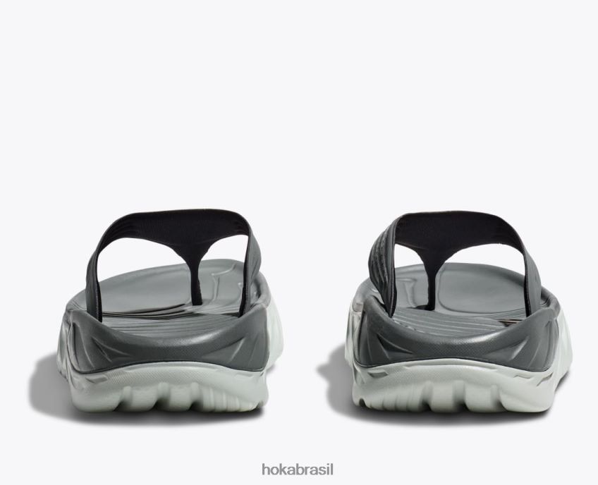 ora recuperação flip Hoka homens RNZ040563 bálsamo verde/mercúrio