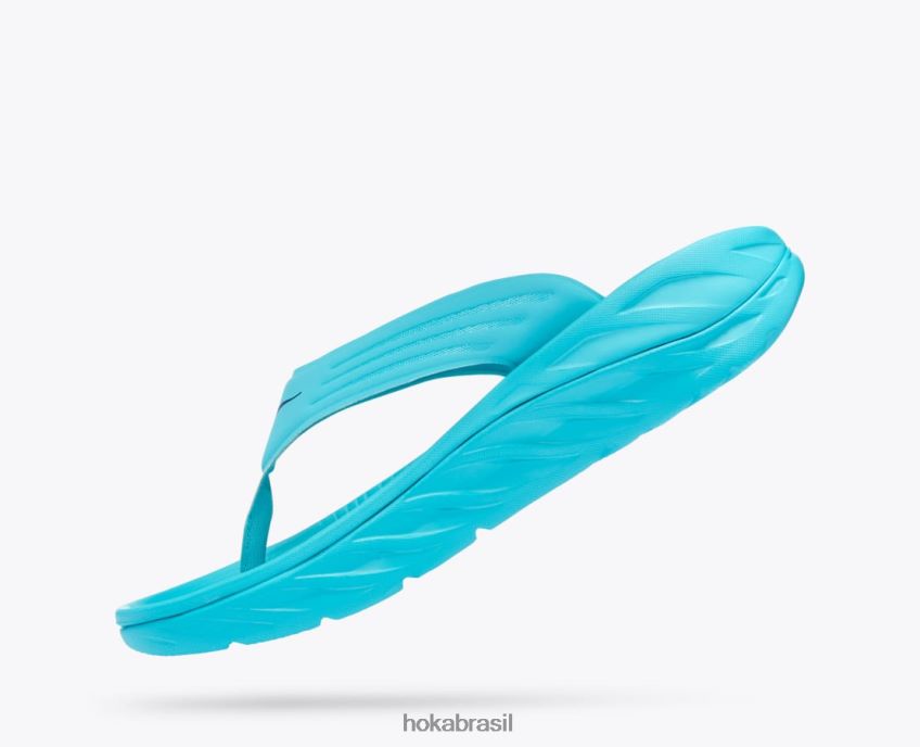 ora recuperação flip Hoka homens RNZ040566 azul mergulhador/azul termômetro