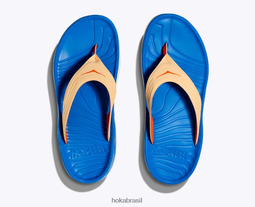 ora recuperação flip Hoka homens RNZ040567 preto/cinza gaivota escuro