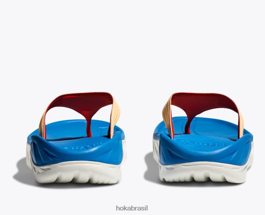 ora recuperação flip Hoka homens RNZ040567 preto/cinza gaivota escuro