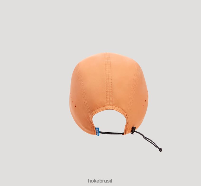 chapéu de desempenho Hoka mulheres RNZ040392 laranja simulada